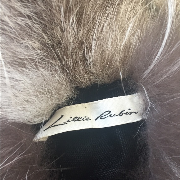 Lillie Rubin Real Fox Fur Scarf - Picture 8 of 8